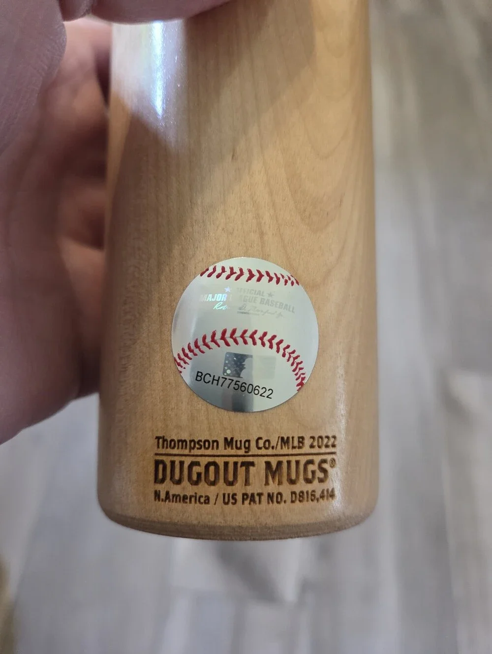Dugout Mugs Wooden Tumbler - Natural Wood